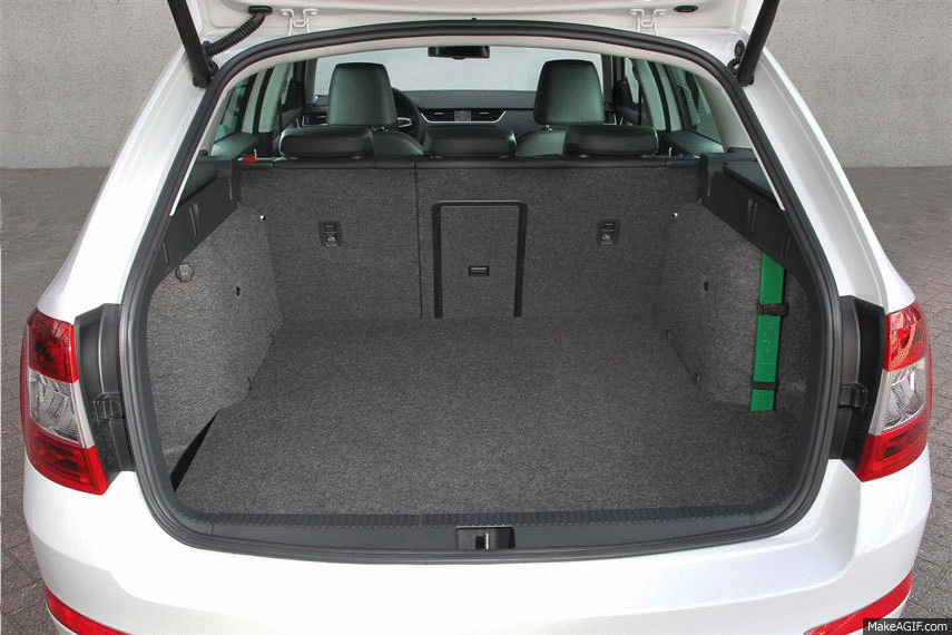bagagliaio skoda octavia wagon