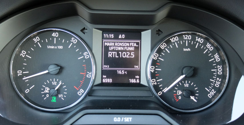 strumentazione skoda octavia wagon