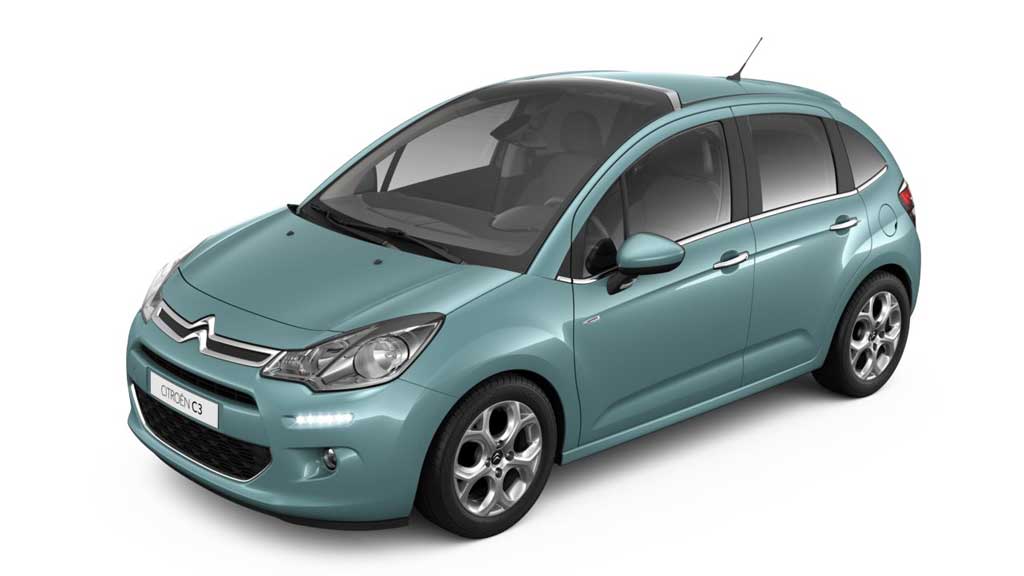Nuova Citroen C3 Blue Bahia