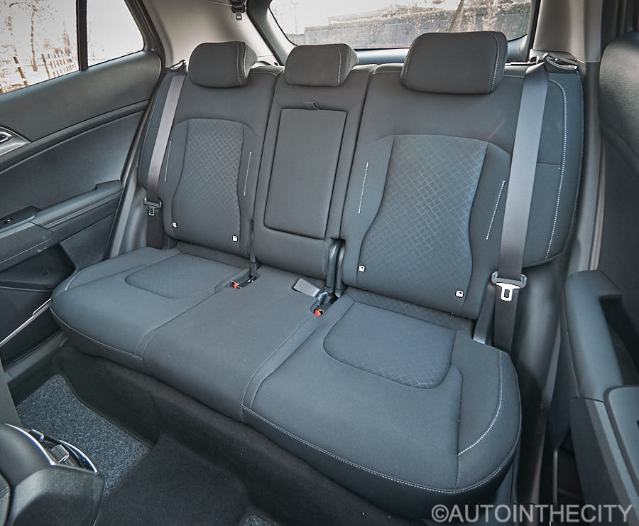 kia sportage sedili posteriori